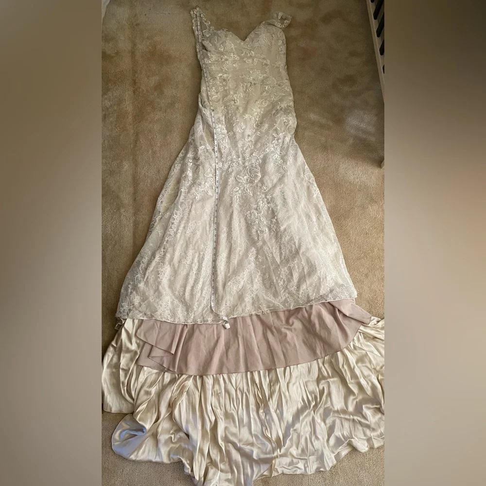 Floravere D. Prince Wedding Dress size 12 - Picture 7 of 10